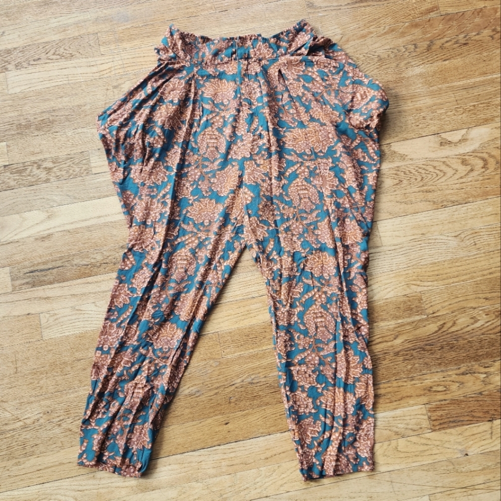 Summer Free People Olympia Print Harem pants